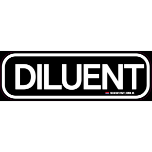 Diluent label